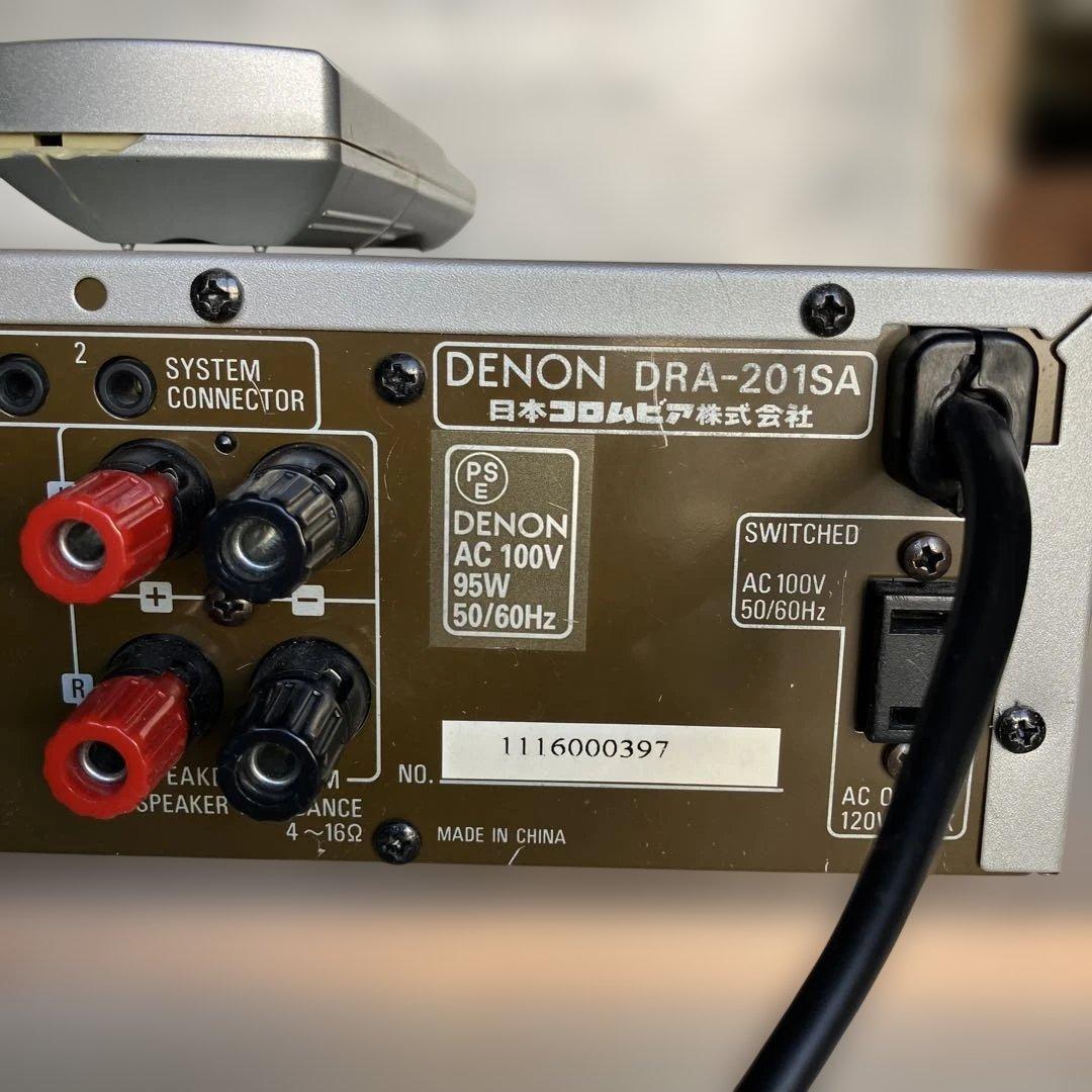 デンオン DRA-201SA ステレオレシーバー