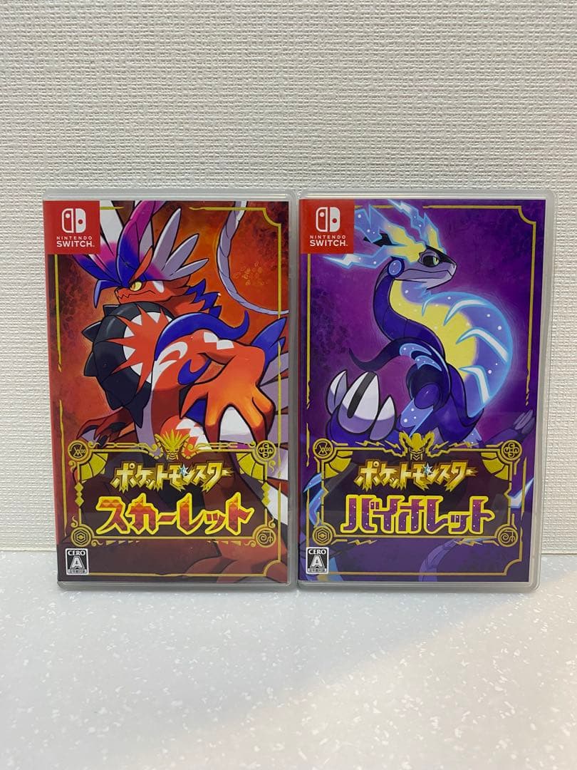 ポケモン】ポケットモンスター スカーレット バイオレット ダブル