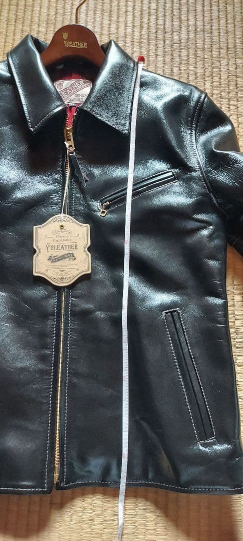 Y'2 LEATHER 】新品 ルア別注ホースハイドライダース - メルカリ