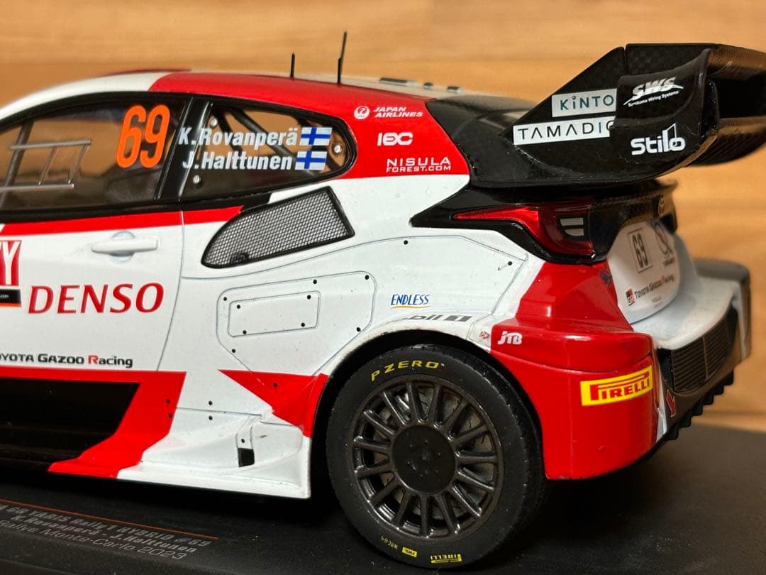 ixo 1/18 トヨタ GR ヤリス ラリー モンテカルロ 2023 - メルカリ