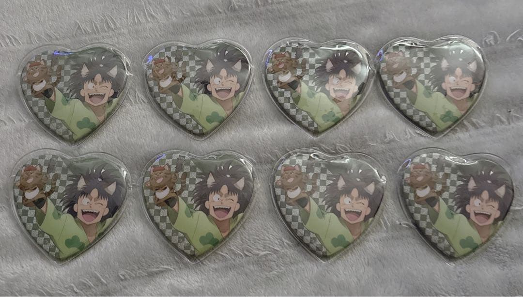 忍たま乱太郎 最強の軍師 七松小平太 ナンジャタウン ハート缶バッジ