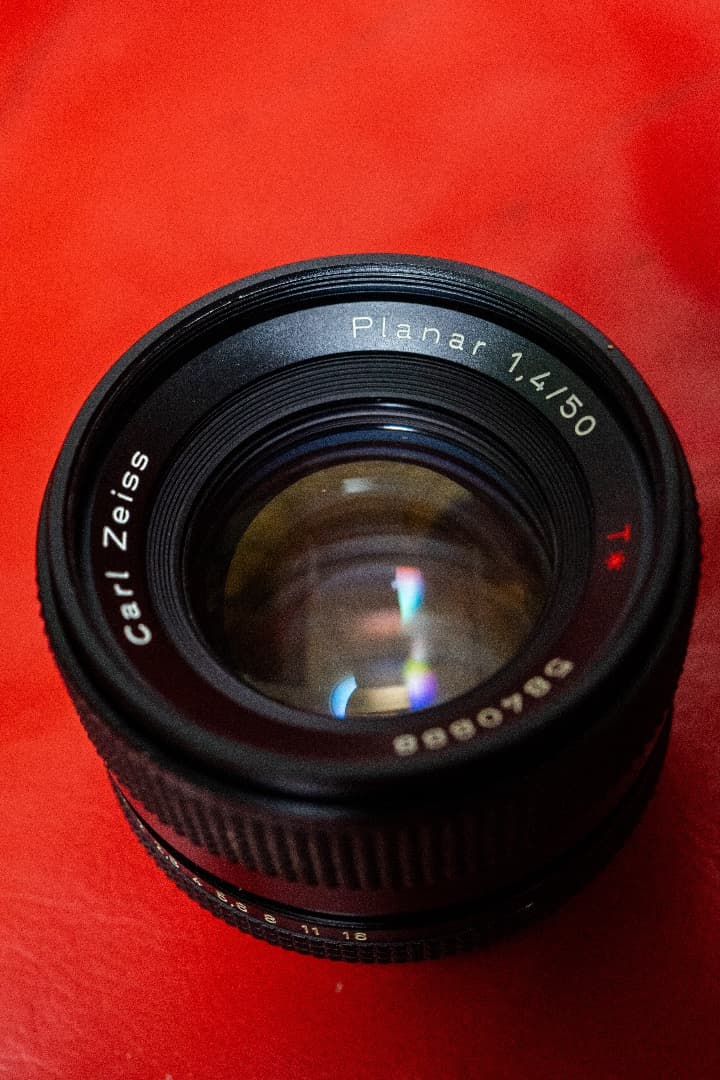 Carl Zeiss Planar 50mm F1.4 AEJ 単焦点レンズ