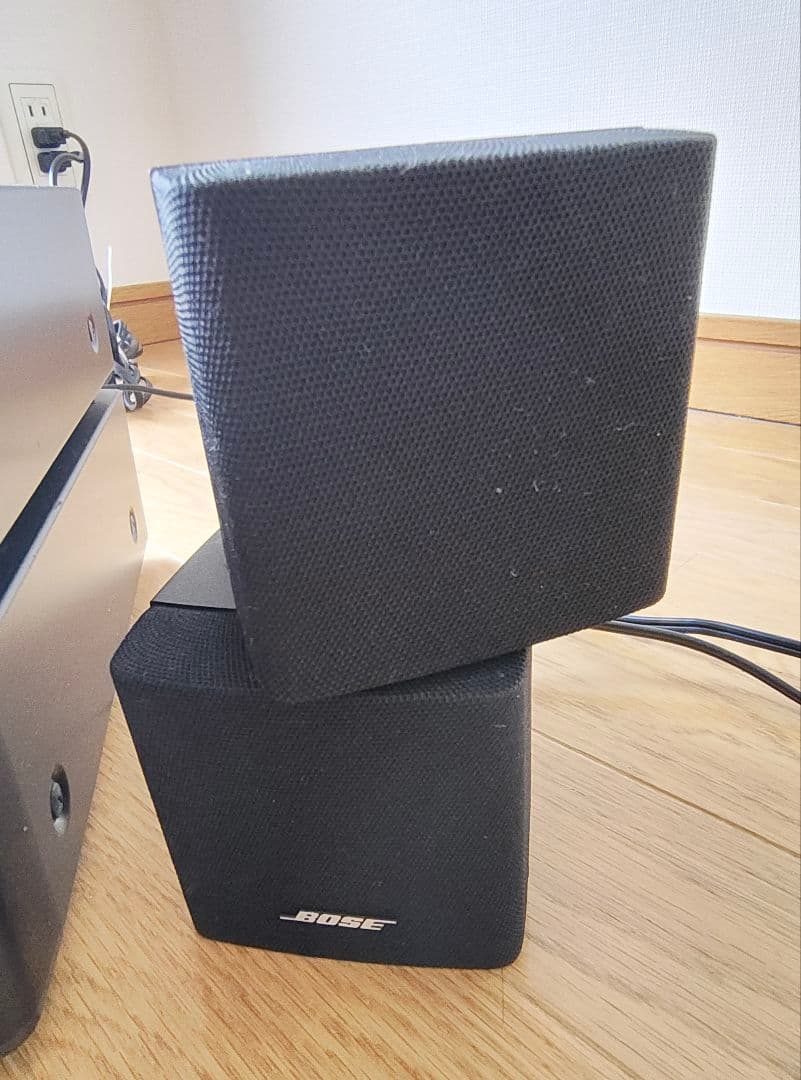 ▽中古美品▽BOSE▽DVA-18＆RA-18▽ダブルキューブスピーカー▽送料込