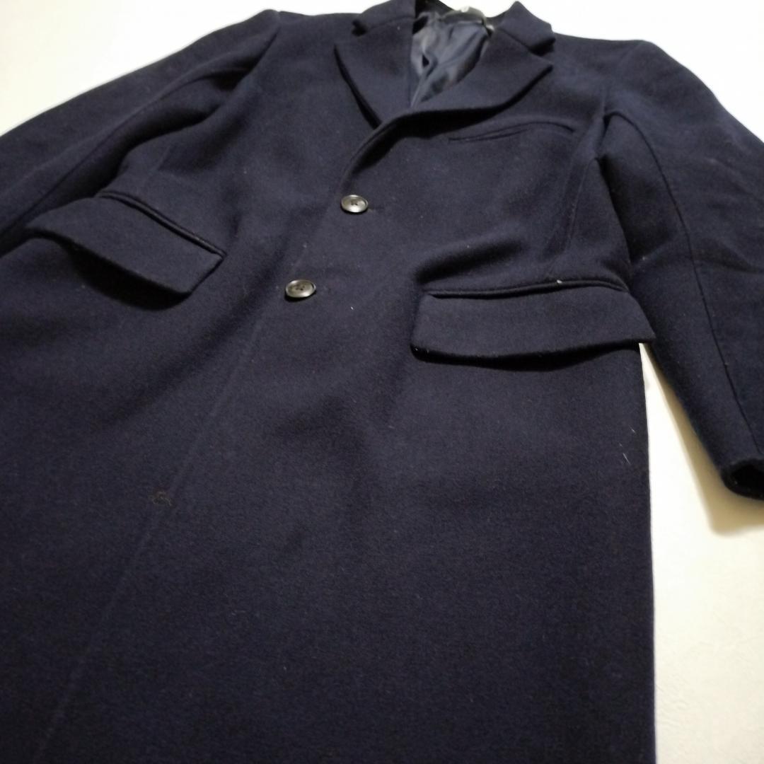 美品 ユニクロ ジルサンダー ＋J ウールブレンドチェスターコート M