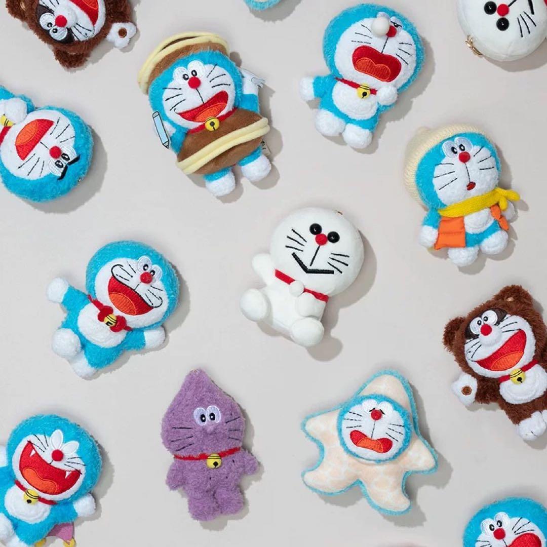 上海限定】ドラえもん雪だるまキーホルダーDORAEMON&FRIENDSグッズ