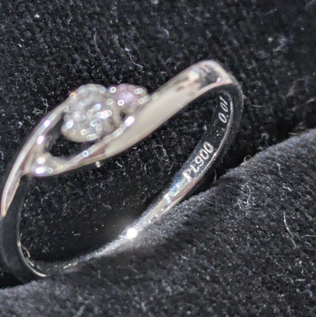 v*o様 ダイヤモンド0.06ct 天然ピンクダイヤモンド0.01ct pt90 - メルカリ