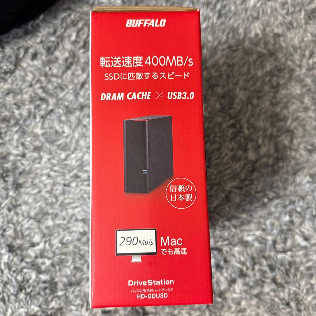 バッファロー4TB外付けハードディスク