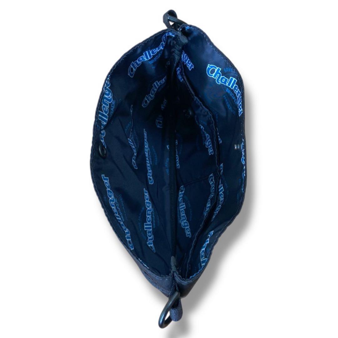 長瀬智也着用・美品】CHALLENGER サコッシュ 黒 ショルダーバッグ