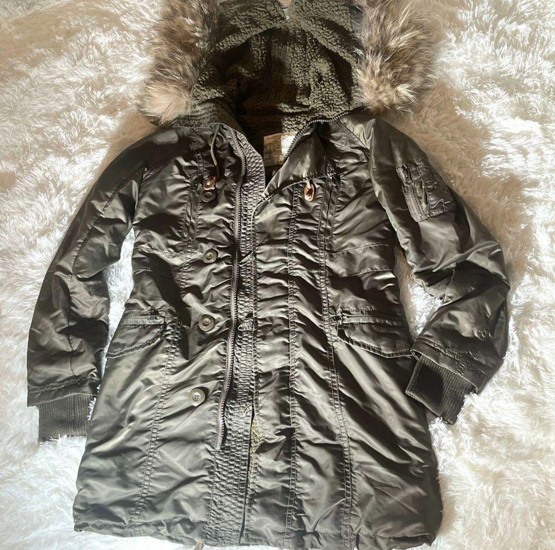 ラクーン⭐️00s archive goa military jacket y… - メルカリ