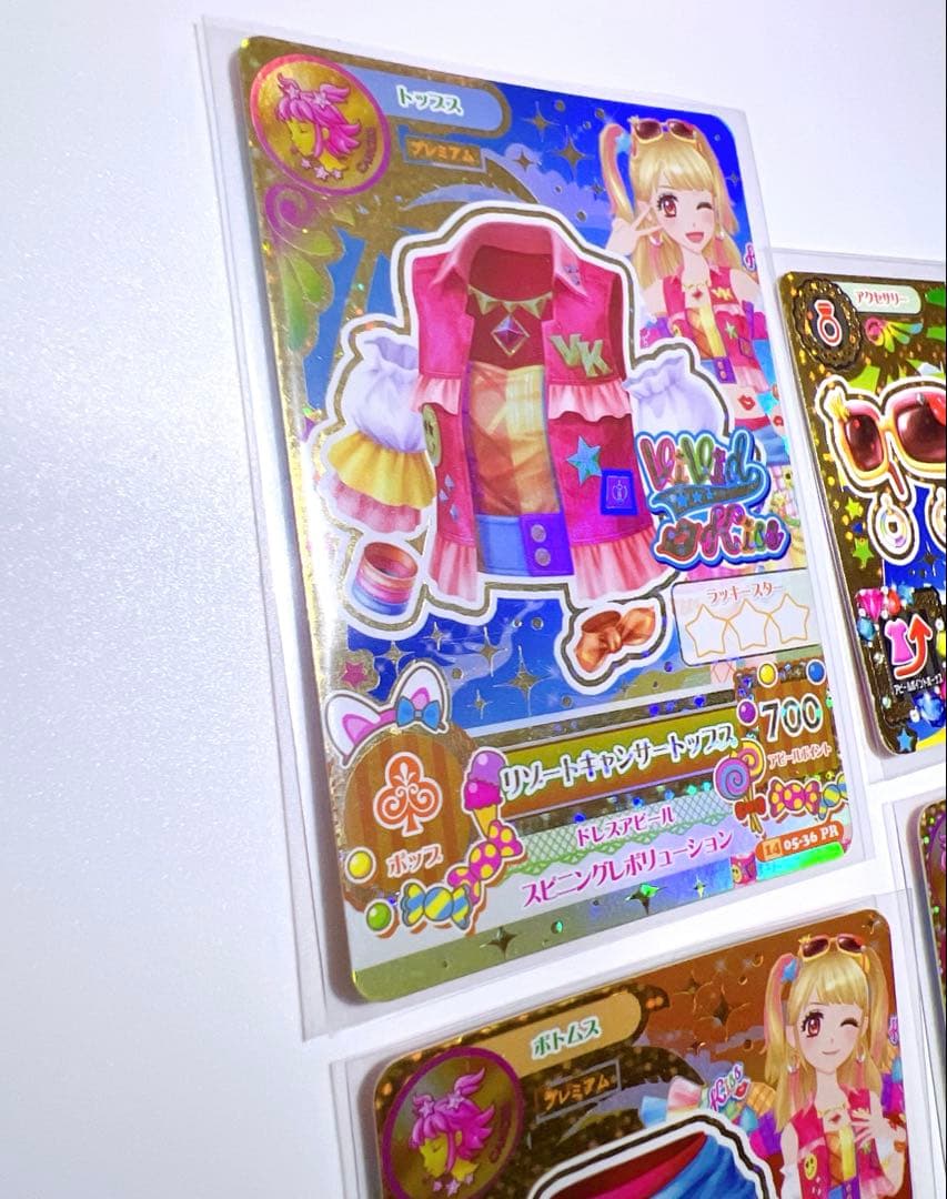 アイカツ トレーディングカードセット ヴィヴィッドキス リゾート