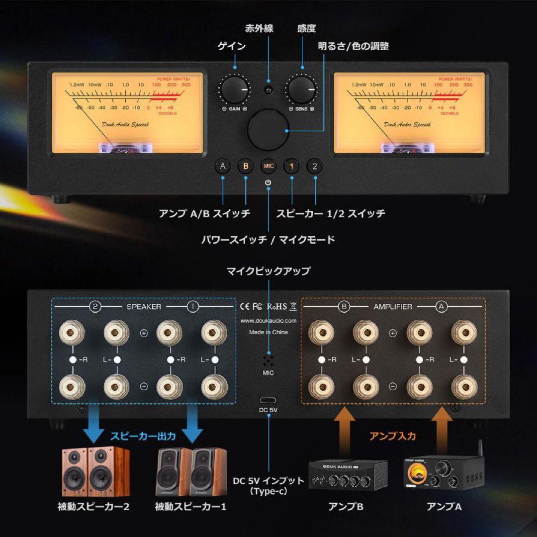 Douk Audio VU3 Pro ブラック アンプ