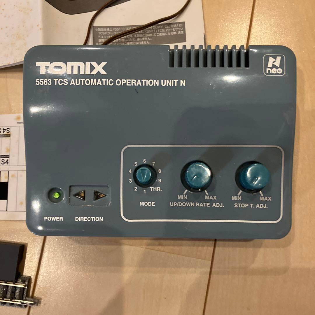 TOMIX 5563 TCS自動運転ユニット 5559TCSセンサーレールS70 - メルカリ
