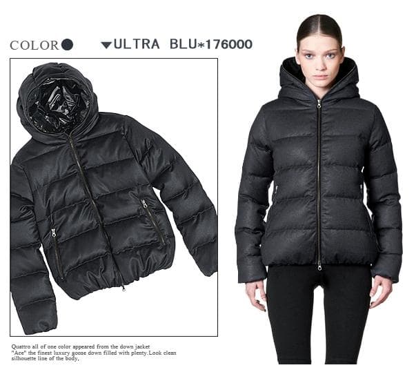 新品 DUVETICA THIADUE ネイビー 42/L ダウンジャケット - メルカリ