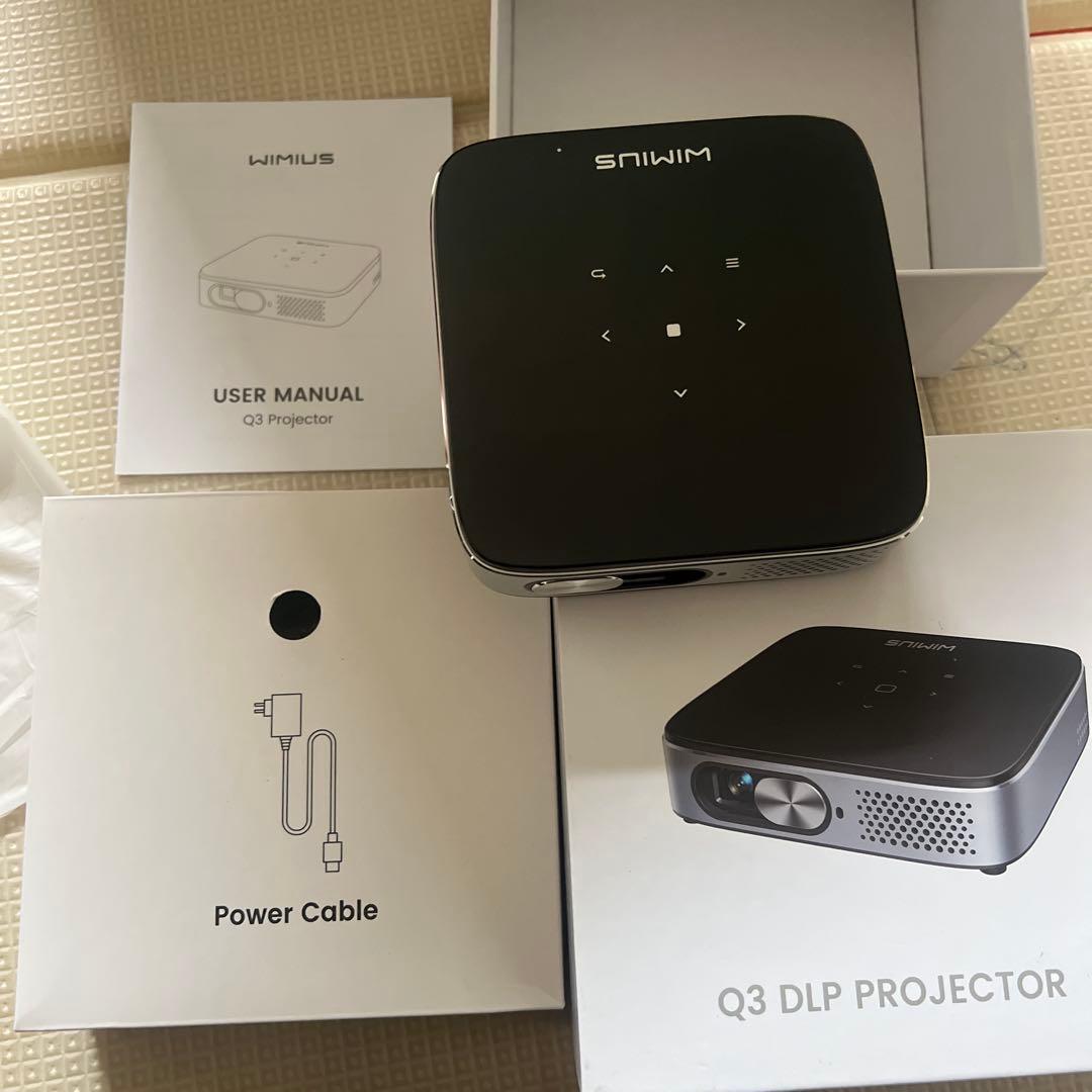 Q3 プロジェクター本体 一回使用 - プロジェクターブランド