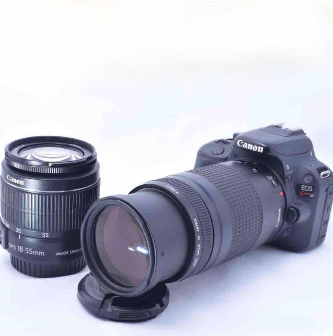 ✨卒業や入学式、旅行などに✨️Canon Kiss X7 ダブルレンズセット