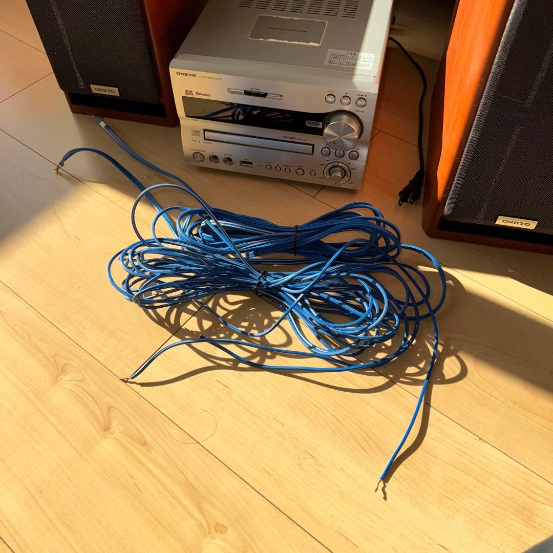 【大幅値下げ】ONKYO NFR-7 ミニコンポ　スピーカー付き　CDプレイヤー