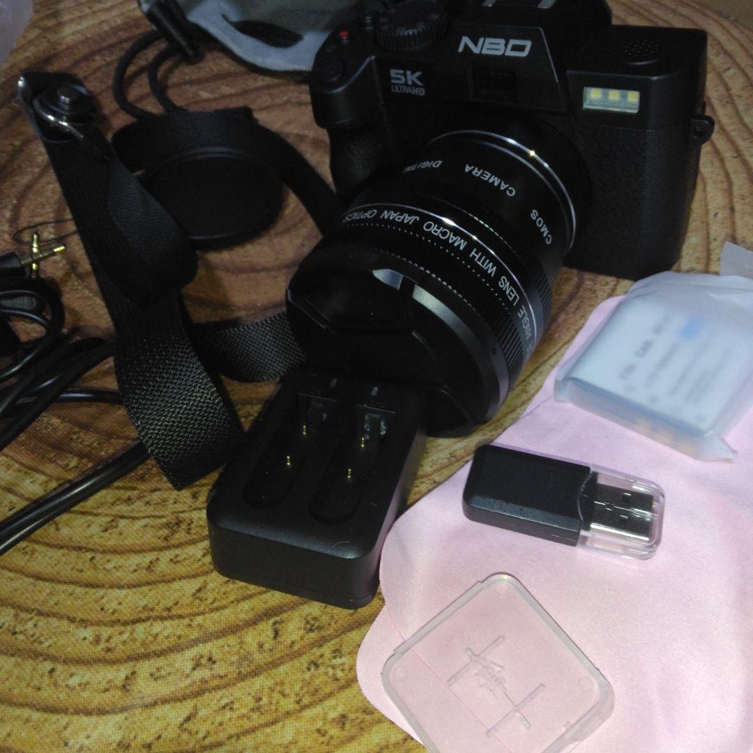 5Kデジタルカメラ マクロレンズ付き未使用NBO デジタルカメラ www