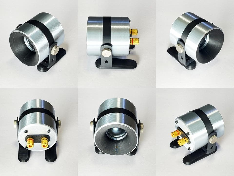 アドオン■高能率97dBホーンツイーター2個セット■ブラック/シルバーGHS02