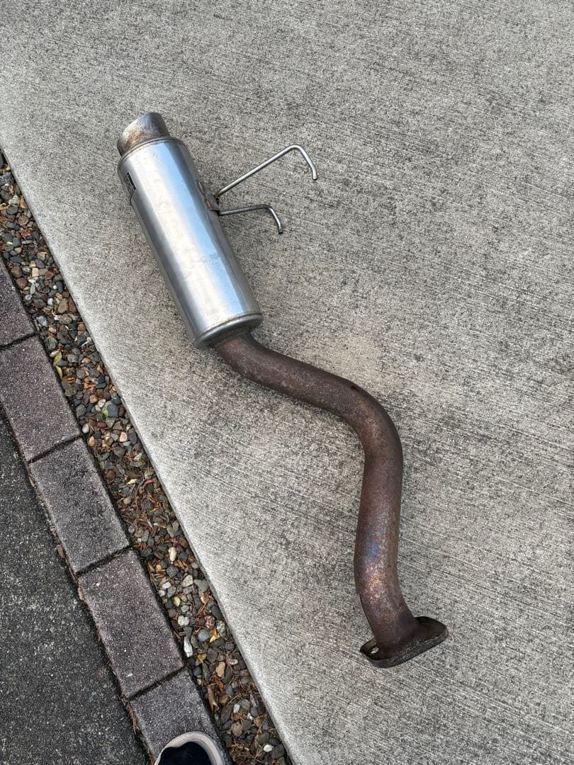 明日までの出品です　ek9 5zigenマフラー 5ZIGEN マフラー ホンダ E-EK9 シビック用 車種別専用設計 PRORACER ZZ