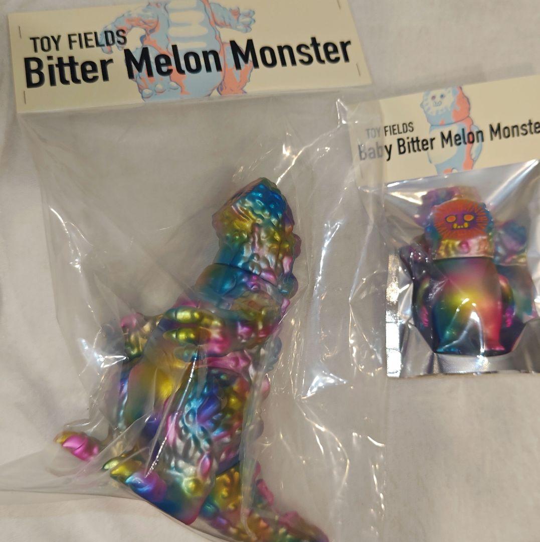 ゴーヤ怪獣 2体セット ベビーゴーヤ怪獣 ソフビ andtoys - メルカリ