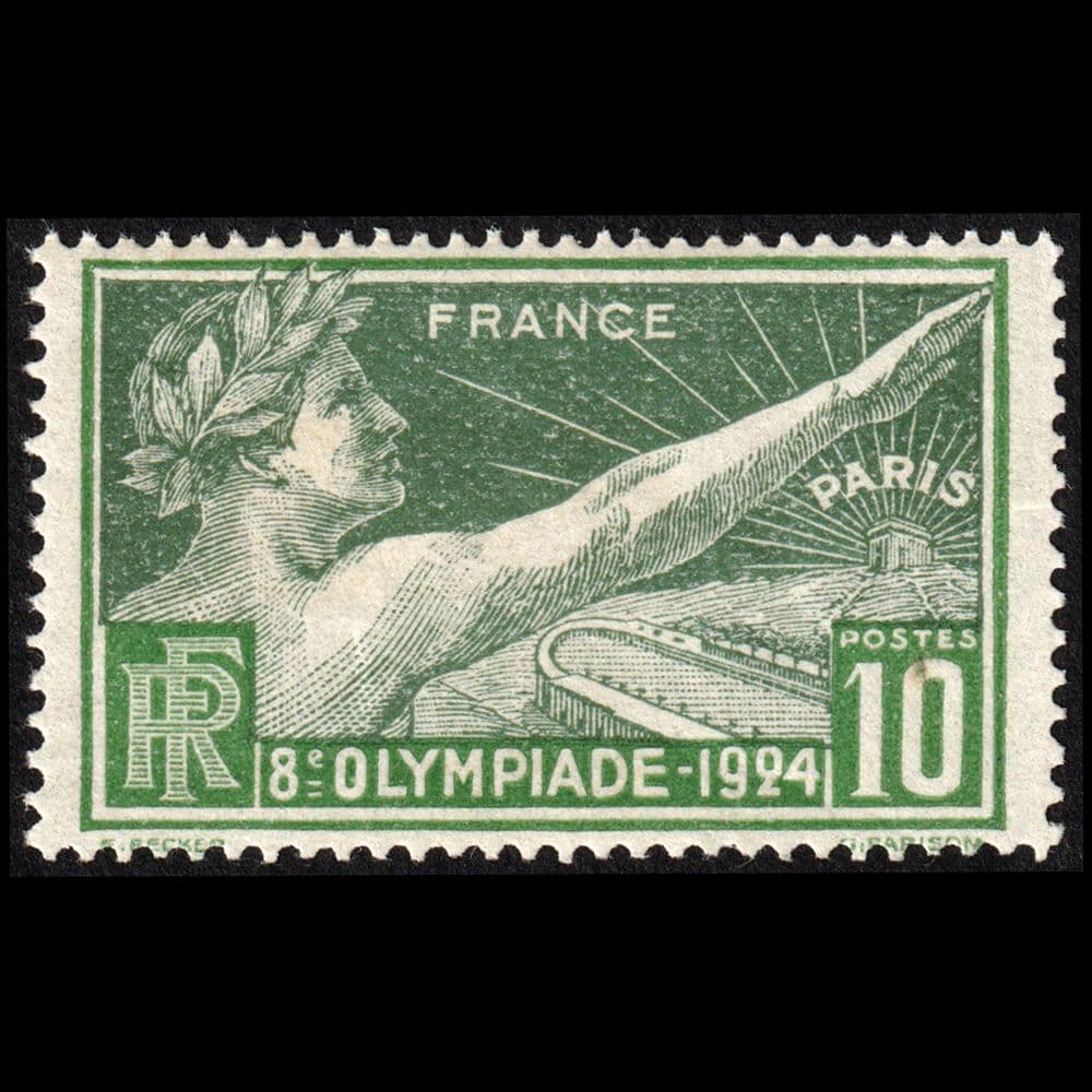 パリ五輪の切手（フランス 1924年） フランス 1924年第8回パリオリンピック4種 - 趣味の切手専門店