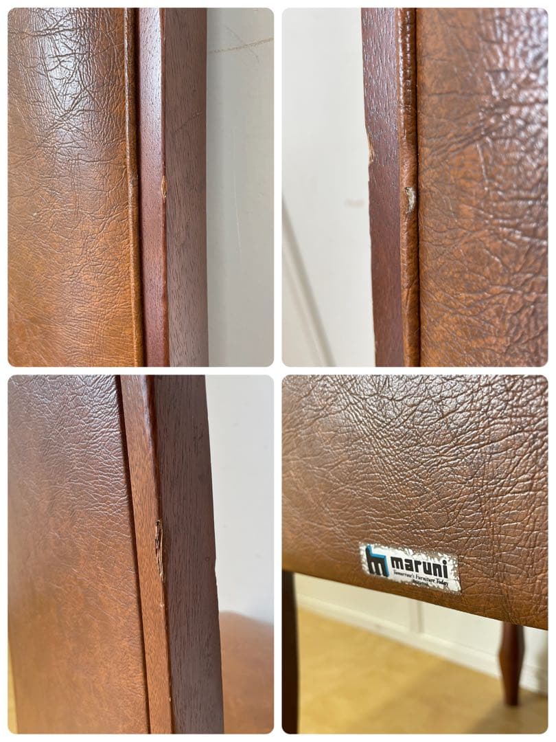 マルニ木工 ベルサイユ チェア④ 猫脚 鋲打ち チェア 椅子 イス