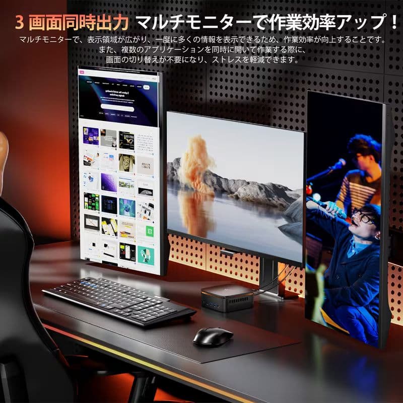 【新品未使用】NiPoGi ミニPC AMD Ryzen 4300U