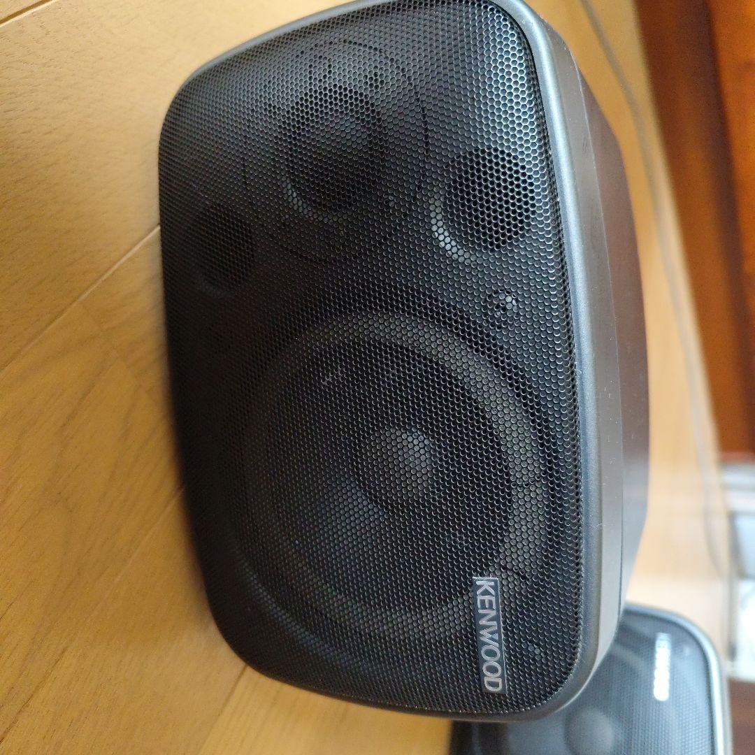 KENWOOD スピーカー 2個セット ブラック (ジャンク品)