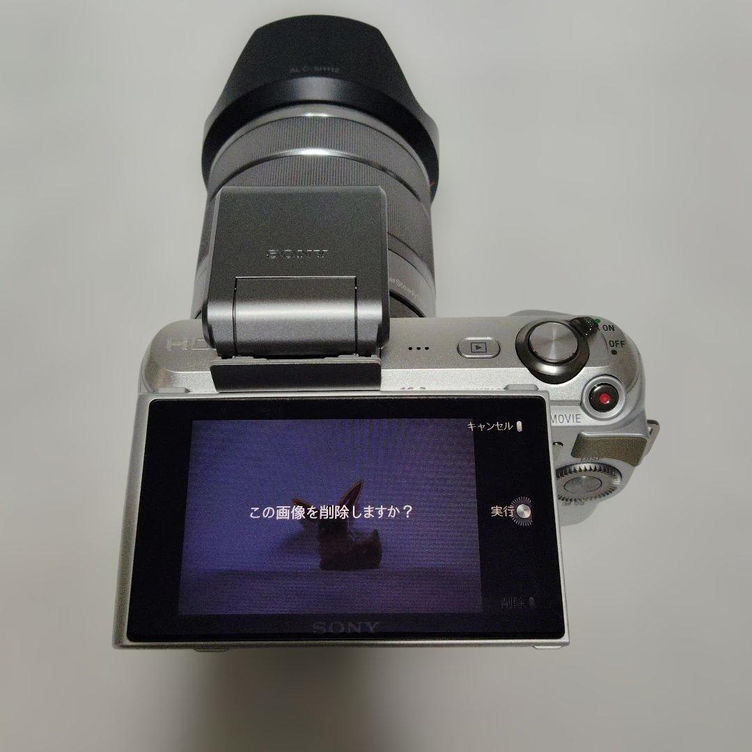 SONY ミラーレス一眼　NEX-C3ボディ&SEL1855レンズ　ジャンク