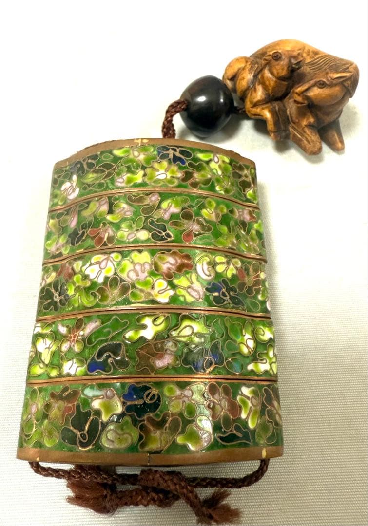 七宝焼 印籠 根付 - メルカリ