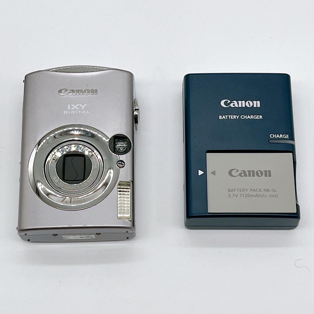 Canon IXY DIGITAL 900IS オールドコンデジ シルバー