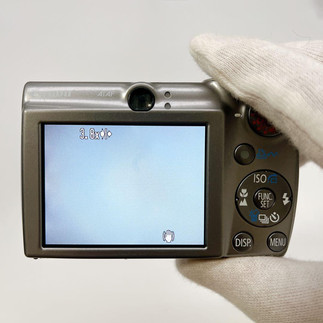 Canon IXY DIGITAL 900IS オールドコンデジ シルバー