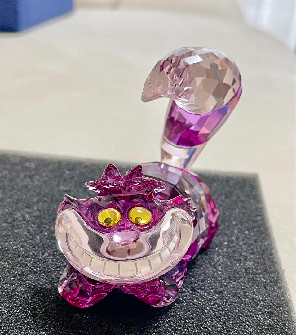 レア★不思議の国のアリス チェシャ猫 スワロフスキー SWROVSKI 楽天市場】スワロフスキー SWAROVSKI 不思議の国のアリス チェシャ猫