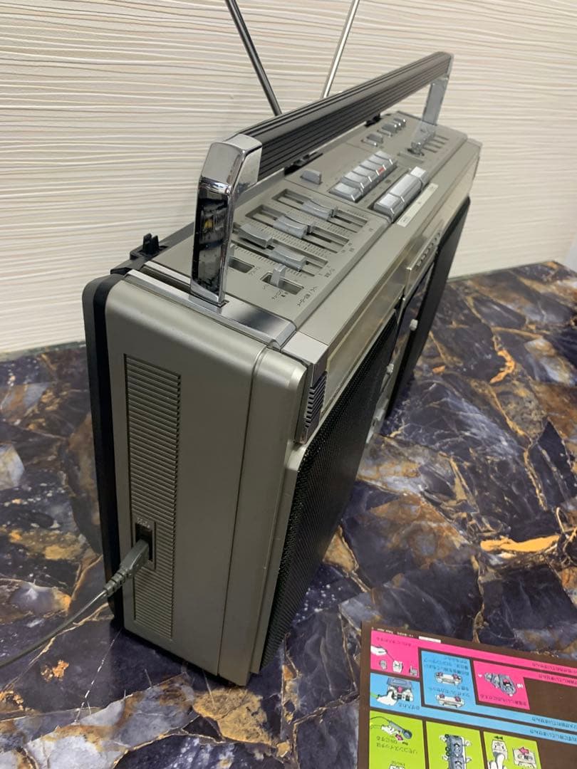 SHARP 大型 ラジカセ GF-505ST/サーチャーラジオ メンテナンス済み