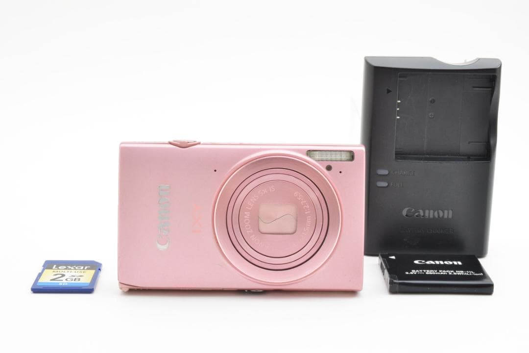 ⭐️動作確認済み⭐️Canon キャノン IXY 420F ピンク❣️SDカード付き