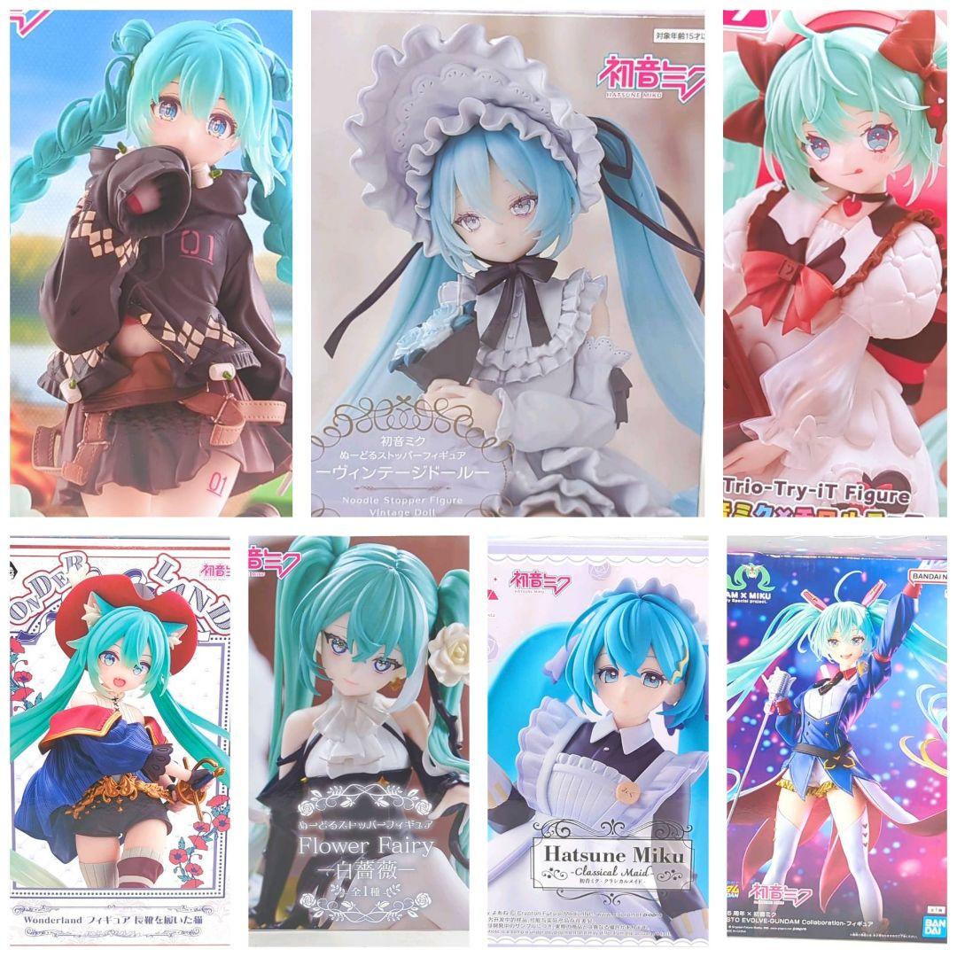 初音ミク　フィギュア　７体セット 初音ミク×MTV 1/7スケールフィギュア – フィギュア通販はFURYU HOBBY MALL