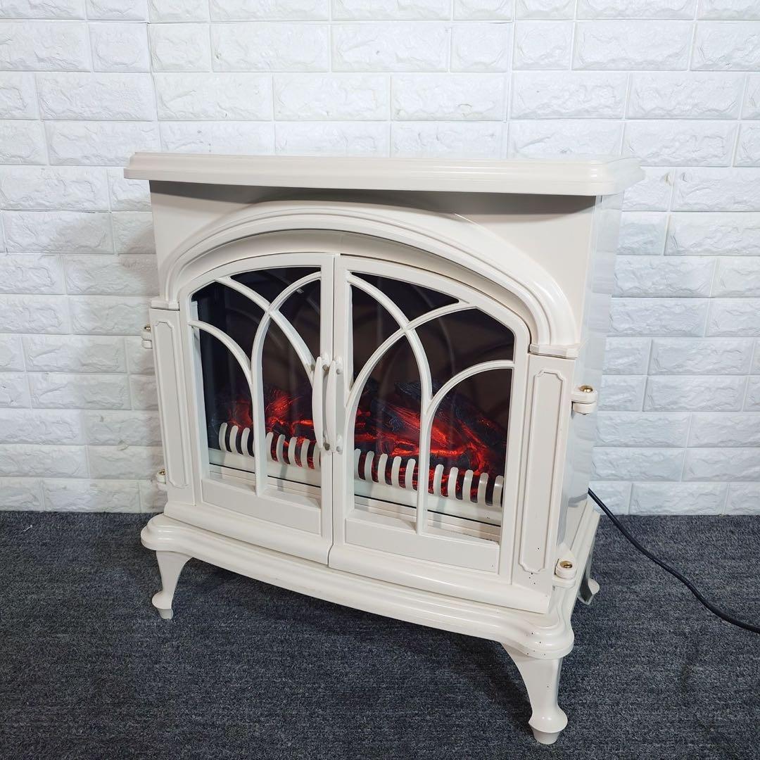 ニトリ ワイド暖炉型ヒーター BLT-999B-3-IV 暖房器具 G069