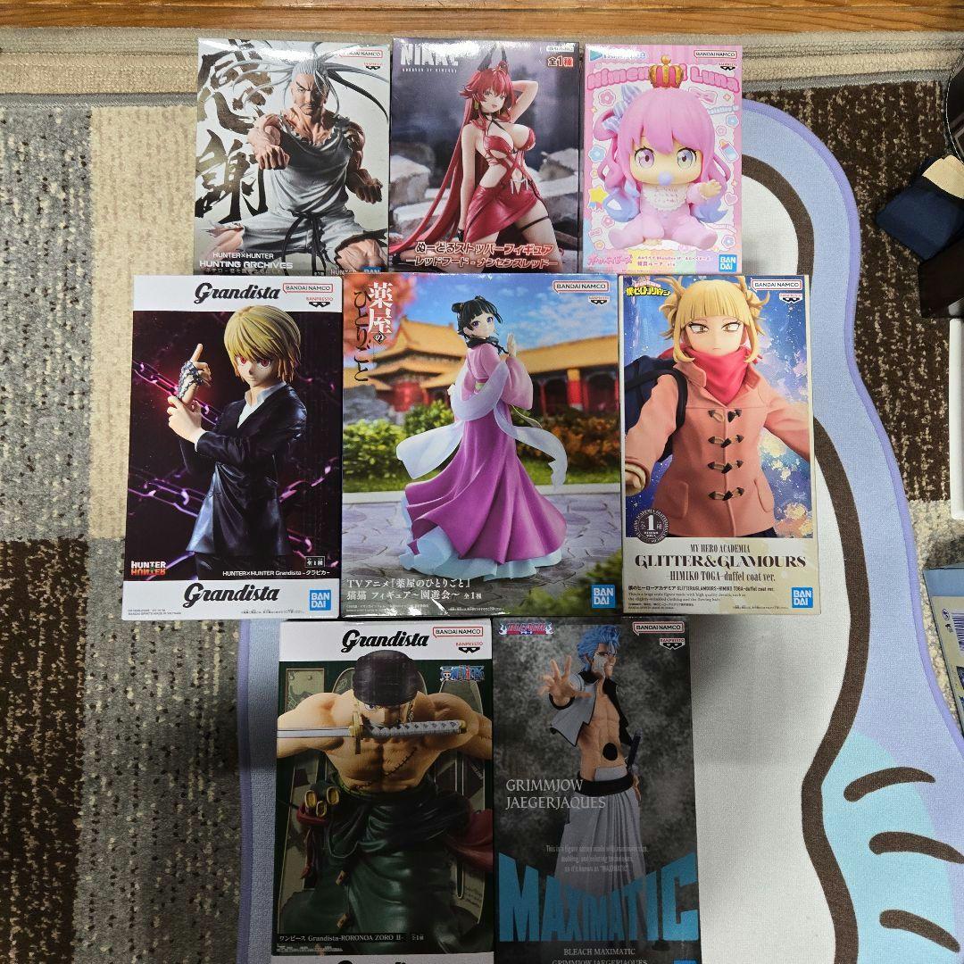 プライズフィギュア まとめ売り 8体セット うわっこの8点セットやば…特に甚爾と脹相揃ってるの反則だろ羨まし