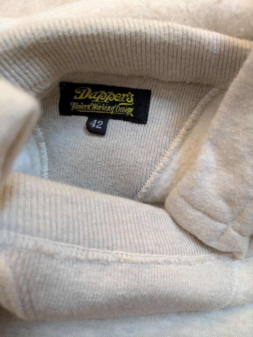 ダッパーズ Dapper's 後付けパーカー 42 両V ヴィンテージ復刻 XL