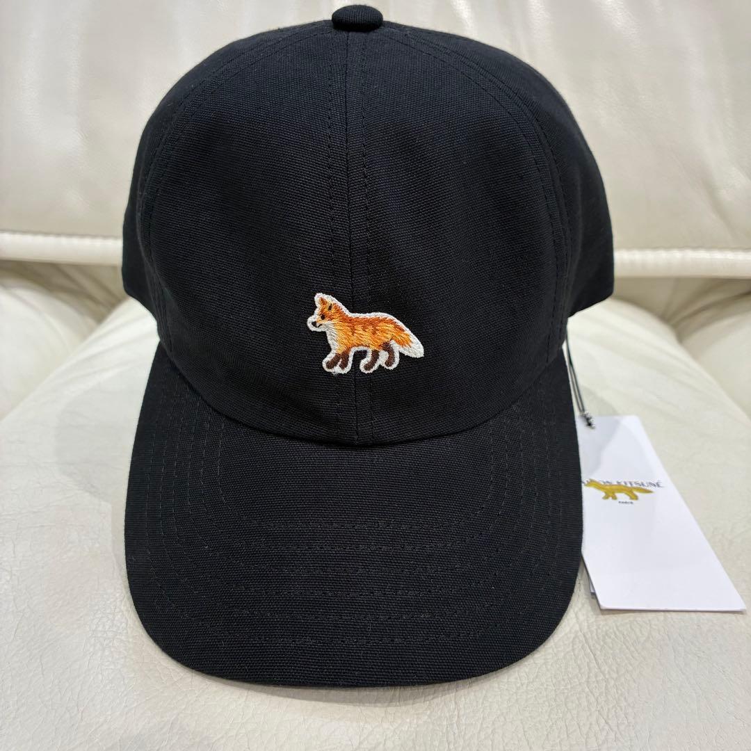 Maison Kitsune メゾンキツネ キャップ メゾンキツネ MAISON KITSUNE キャップ LM06103WW0087 LARGE FOX HEAD