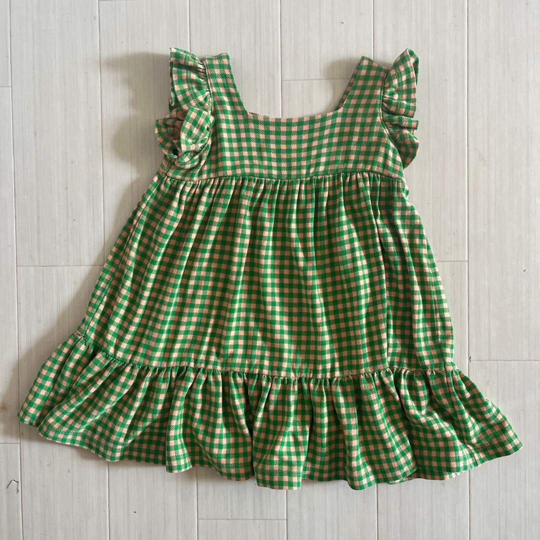 misha&puff ワンピース Ruffle Sleeve Dress 2y