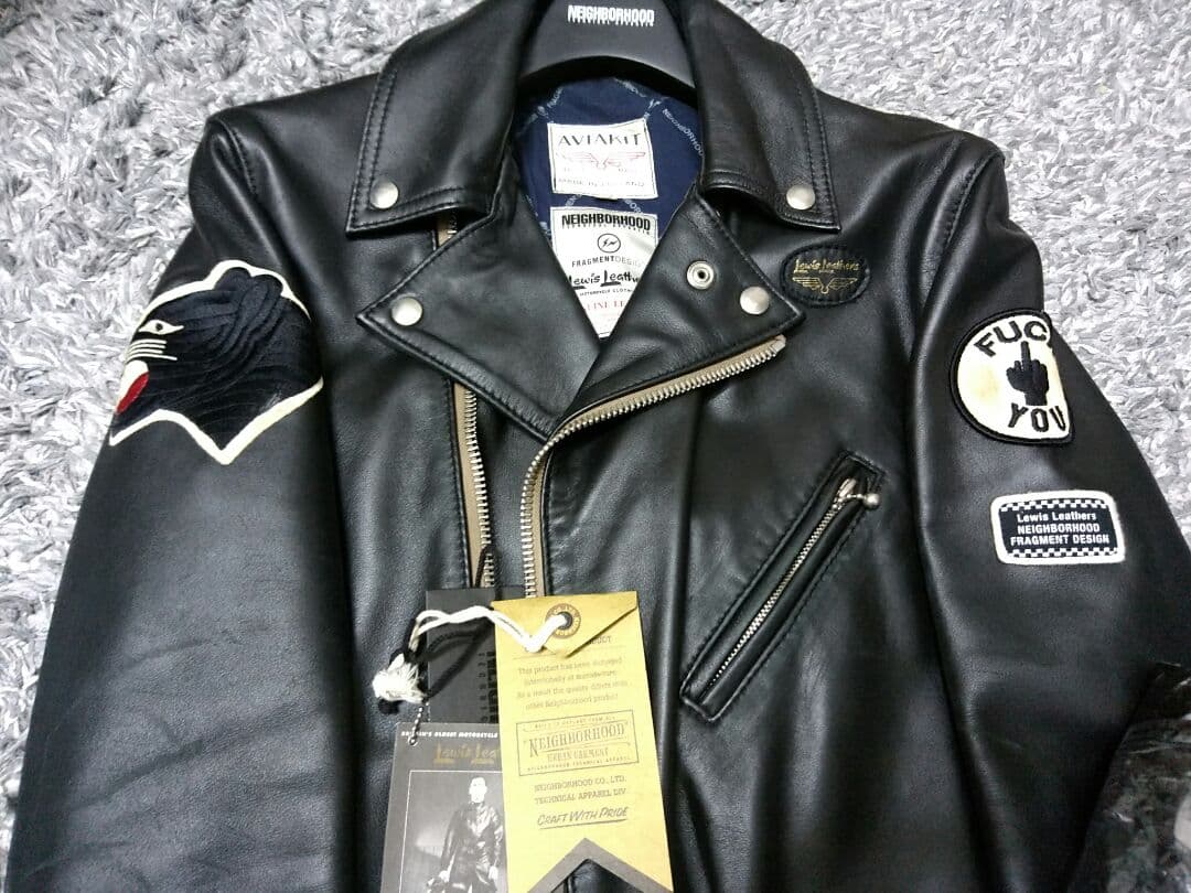 NEIGHBORHOOD × FRAGMENT × LEWIS LEATHERS - メルカリ
