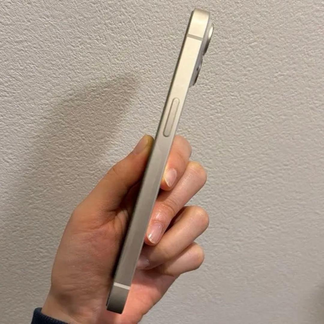 (美品)iPhone14本体SIMフリー128GBスターライト MPUQ3J/A