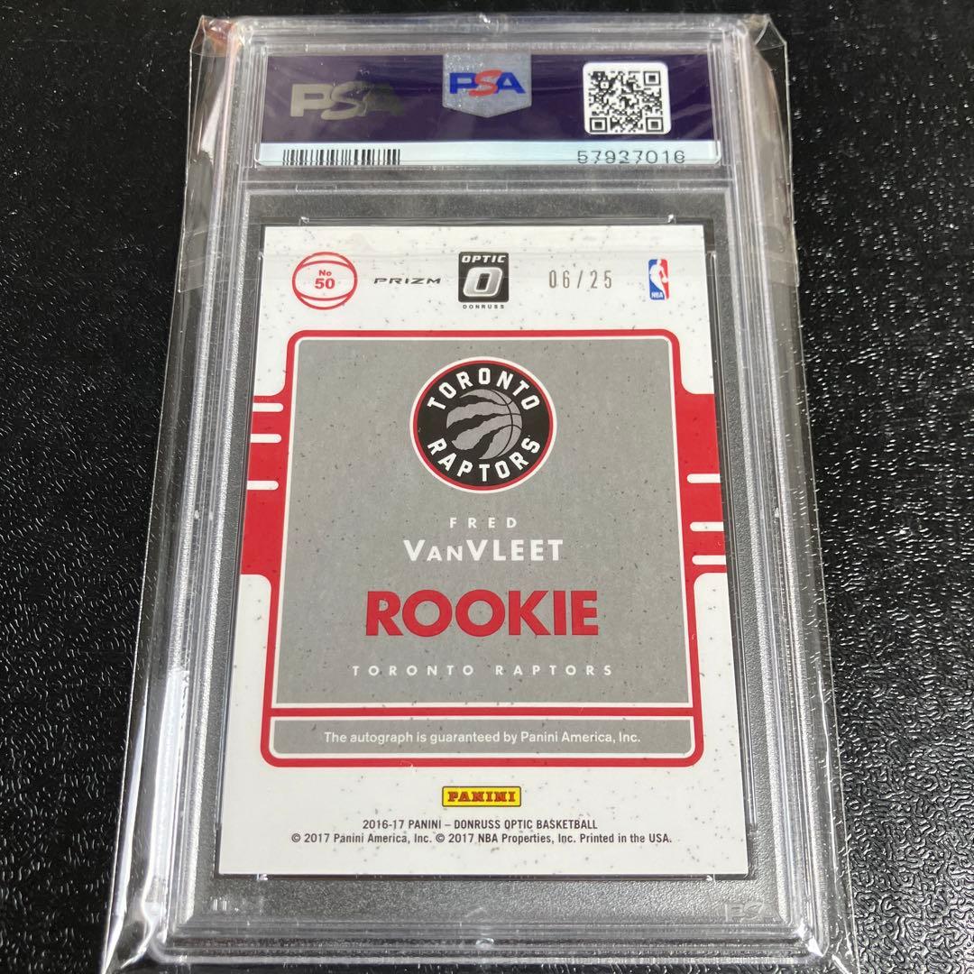 NBA カード Fred Vanvleet ルーキー 直筆サイン 25枚限定 - メルカリ