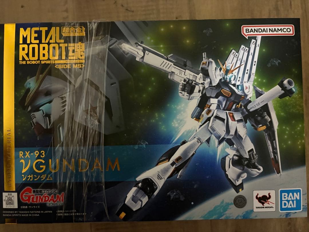 【新品未開封品】L ROBOT魂 ＜SIDE MS＞ νガンダム METAL ROBOT魂 ＜SIDE MS＞ νガンダム | 魂ウェブ