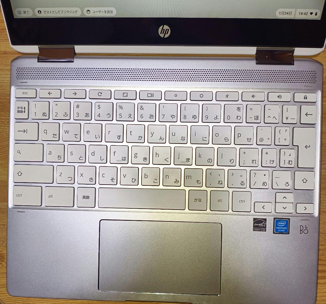 HP Chromebook 本体 ホワイト