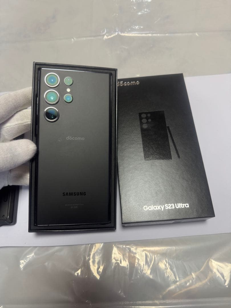 Docomo Galaxy S23 Ultra 512GBチタンジェットブラック