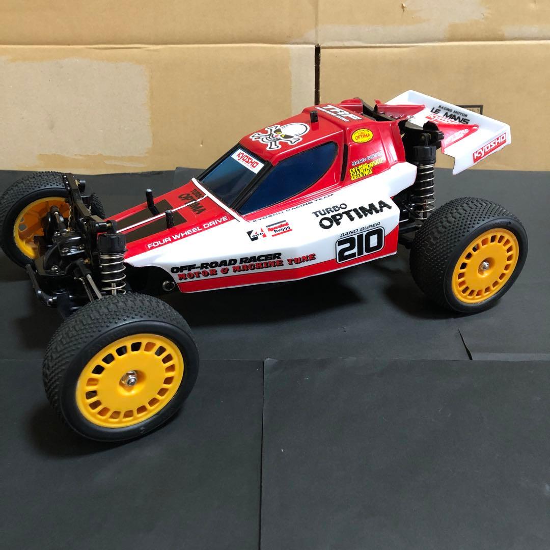 タミヤ RC DF-03 ターボオプティマ ボディ プロポ メカ付き - メルカリ