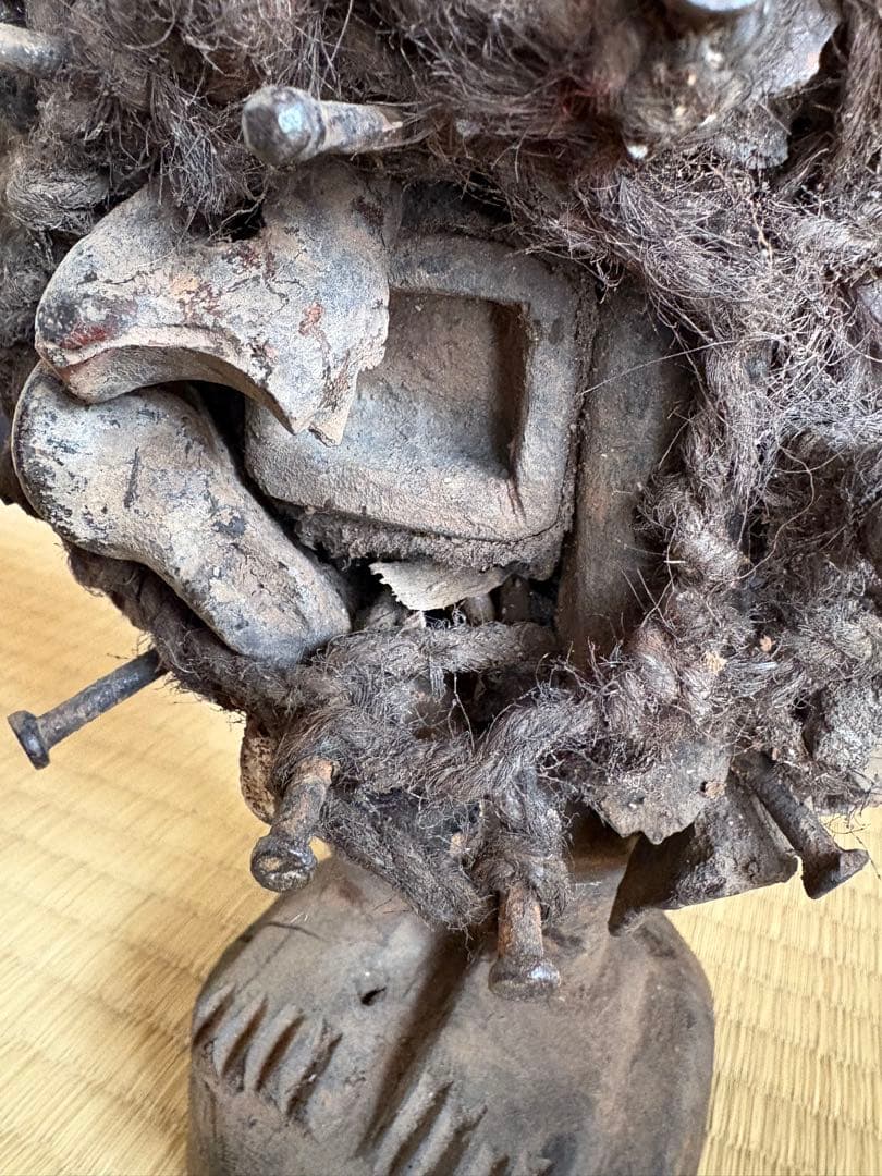 呪物 アフリカンアート ンキシ ンコンディ - メルカリ