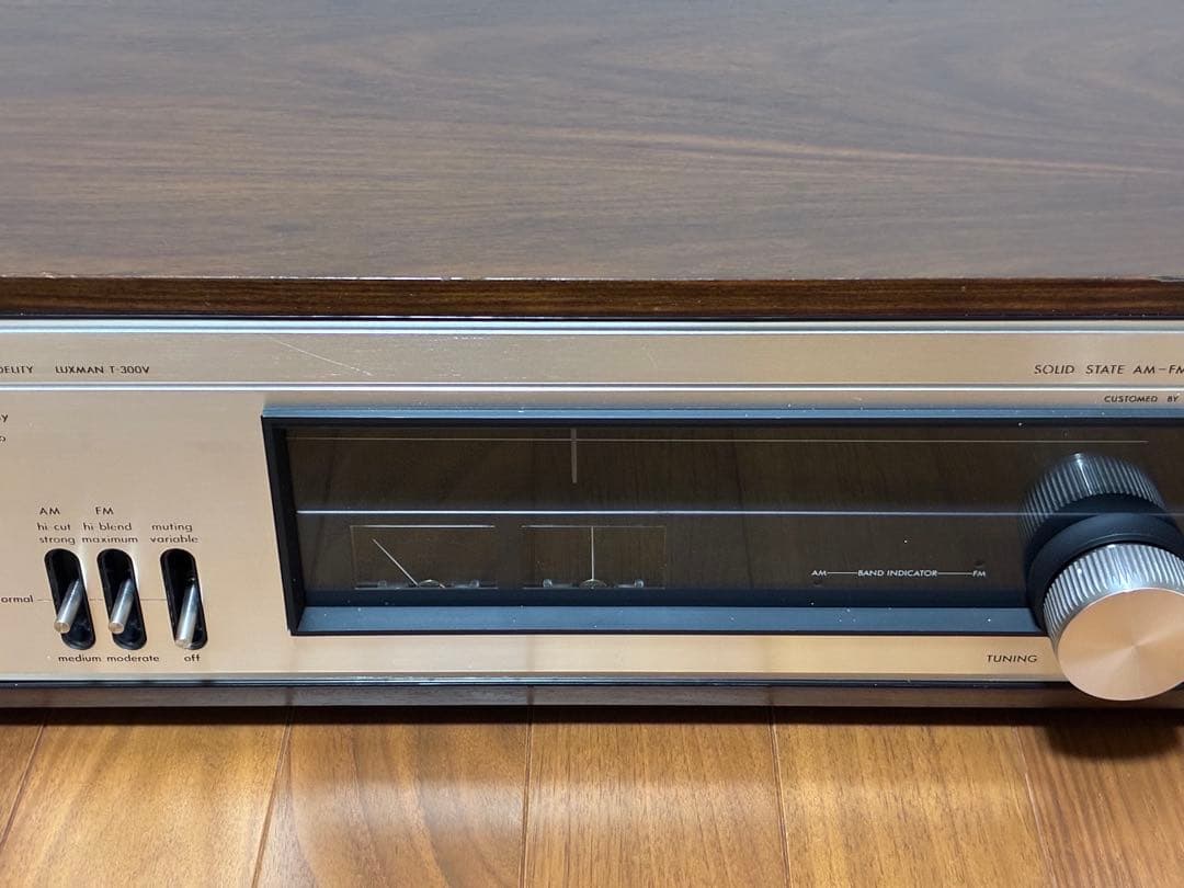 『美品』LUXMAN T-300V FM/AMチューナー